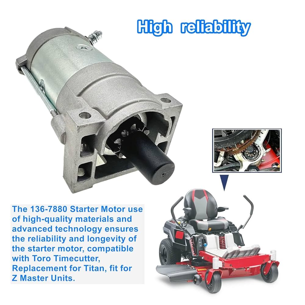 Amazon.com: Starter Motor 136-7880,for 2P77F Engines